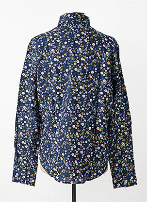 Chemise manches longues poignets boutonnés bleu RUCKFIELD homme