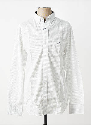 Chemise manches longues imprimé fantaisie blanc GANT homme