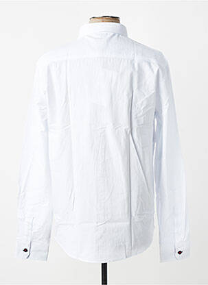 Chemise manches longues poignets boutonnés blanc RUCKFIELD homme