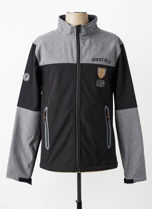 Veste casual finition intérieure doublure polaire noir RUCKFIELD homme