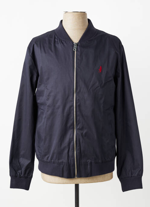 Blouson poches bleu MCS homme