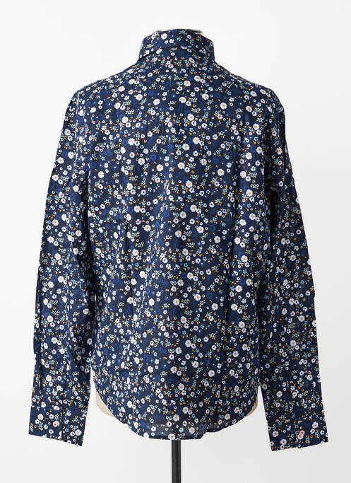 Chemise manches longues poignets boutonnés bleu RUCKFIELD homme
