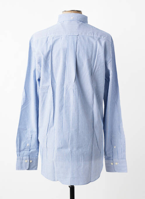 Chemise manches longues imprimé rayures bleu GANT homme
