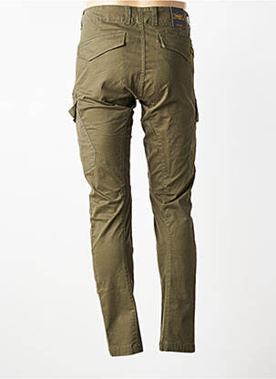 Pantalon cargo slim taille normale vert DAYTONA homme