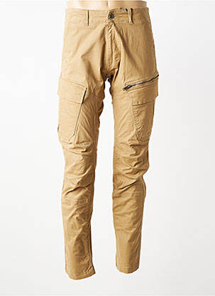 Pantalon cargo slim taille normale beige DAYTONA homme