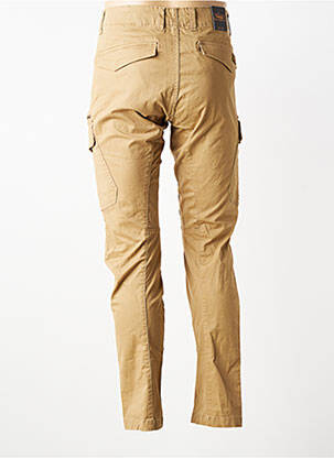 Pantalon cargo slim taille normale beige DAYTONA homme