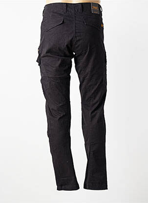 Pantalon cargo slim taille normale noir DAYTONA homme