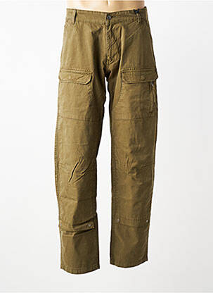 Pantalon cargo coupe droite taille normale vert DAYTONA homme