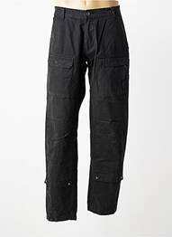 Pantalon cargo coupe droite taille normale noir DAYTONA homme