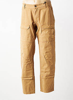 Pantalon cargo coupe droite taille normale beige DAYTONA homme