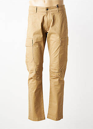 Pantalon cargo slim taille normale beige MARINE NATIONALE homme
