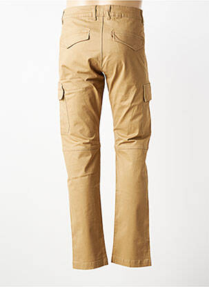 Pantalon cargo slim taille normale beige MARINE NATIONALE homme