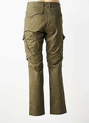 Pantalon cargo slim taille normale vert DAYTONA homme