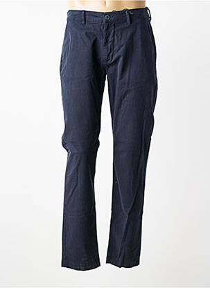Pantalon chino stretch taille normale bleu DAYTONA homme