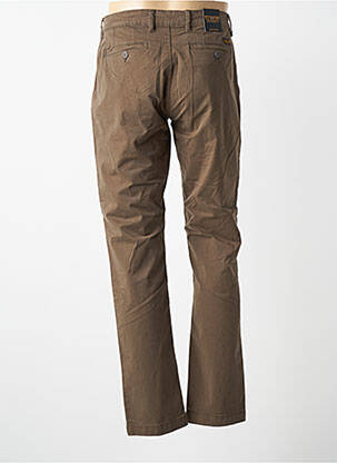 Pantalon chino stretch taille normale vert DAYTONA homme