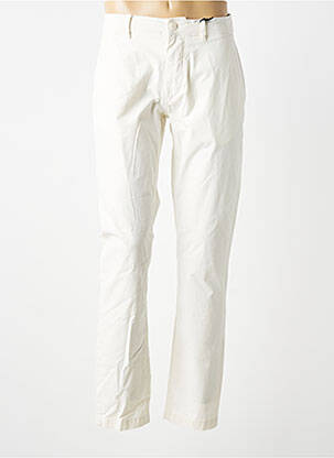 Pantalon chino stretch taille normale beige DAYTONA homme