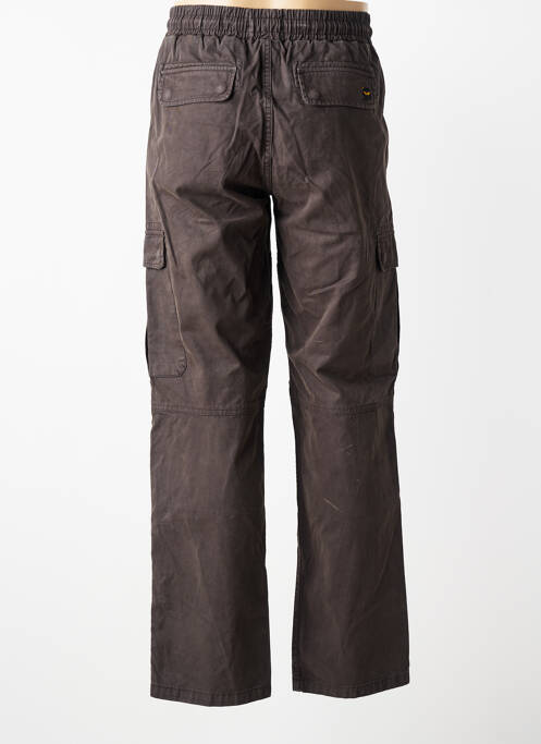 Pantalon cargo taille élastique taille normale gris DAYTONA homme