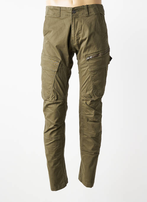 Pantalon cargo slim taille normale vert DAYTONA homme