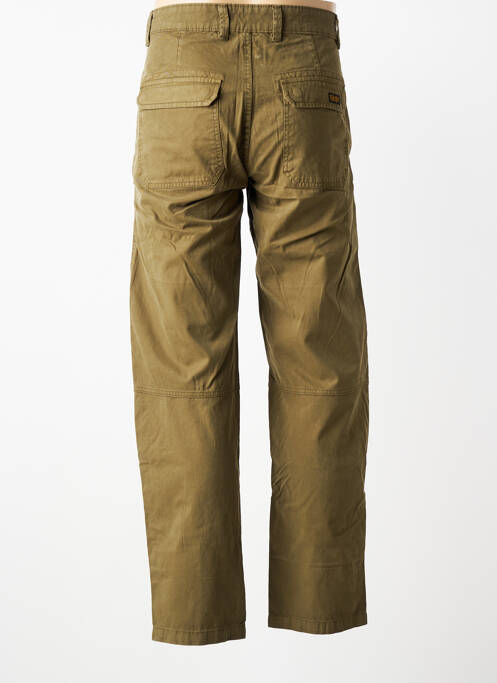 Pantalon cargo coupe droite taille normale vert DAYTONA homme
