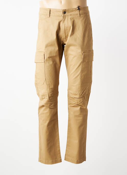 Pantalon cargo slim taille normale beige MARINE NATIONALE homme