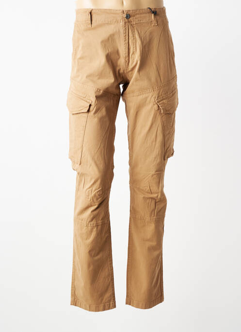 Pantalon cargo slim taille normale beige DAYTONA homme