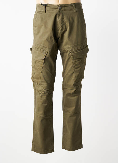 Pantalon cargo slim taille normale vert DAYTONA homme