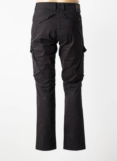 Pantalon cargo slim taille normale noir DAYTONA homme