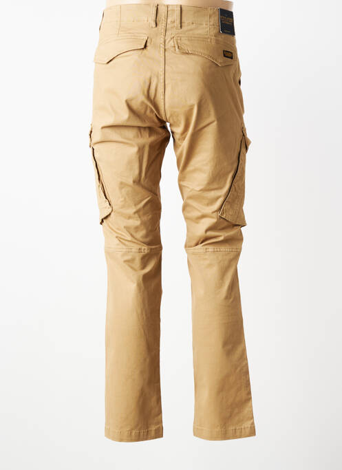 Pantalon cargo slim taille normale beige DAYTONA homme