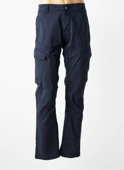 Pantalon cargo slim taille normale bleu DAYTONA homme