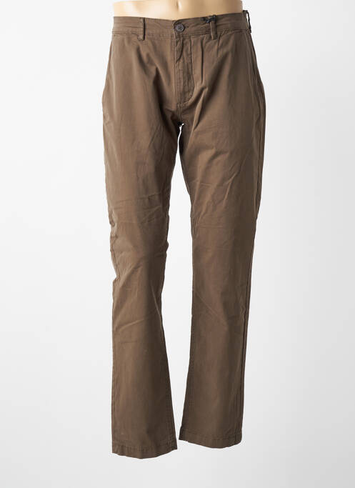 Pantalon chino stretch taille normale vert DAYTONA homme