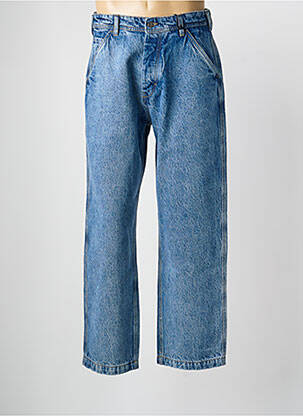 Jeans coupe droite stretch taille normale bleu DAYTONA homme