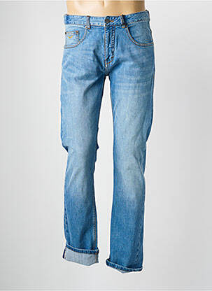 Jeans coupe slim tissage brut taille normale bleu DAYTONA homme