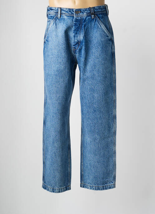 Jeans coupe droite stretch taille normale bleu DAYTONA homme