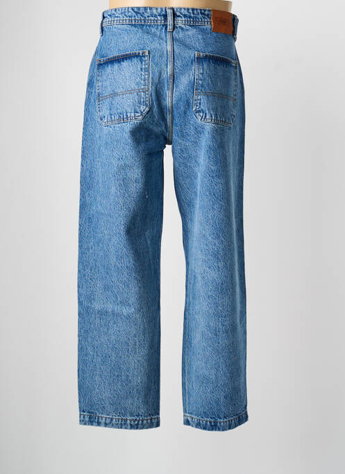 Jeans coupe droite stretch taille normale bleu DAYTONA homme