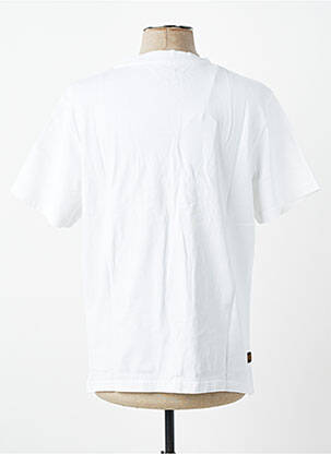 T-shirt stretch manches courtes blanc DAYTONA homme