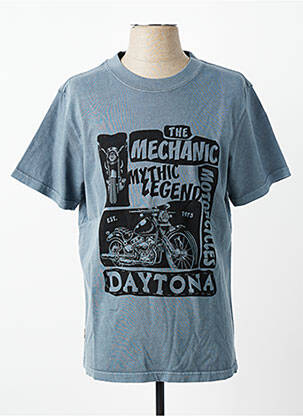 T-shirt stretch manches courtes gris DAYTONA homme