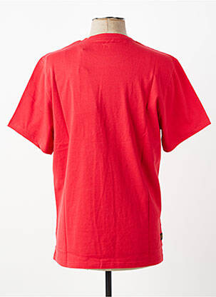 T-shirt stretch manches courtes rouge DAYTONA homme