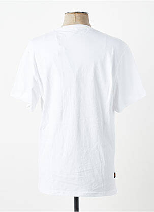 T-shirt stretch manches courtes blanc DAYTONA homme