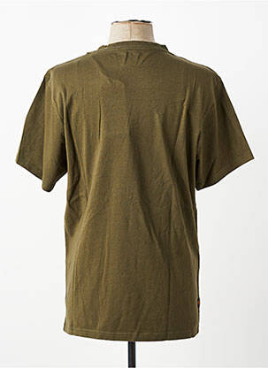 T-shirt stretch manches courtes vert DAYTONA homme