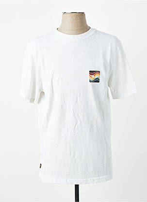 T-shirt stretch manches courtes beige DAYTONA homme