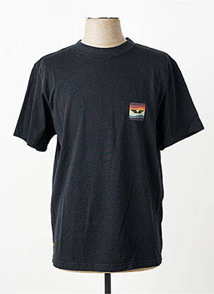 T-shirt stretch manches courtes noir DAYTONA homme