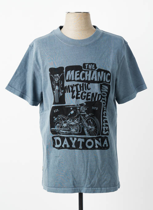 T-shirt stretch manches courtes gris DAYTONA homme