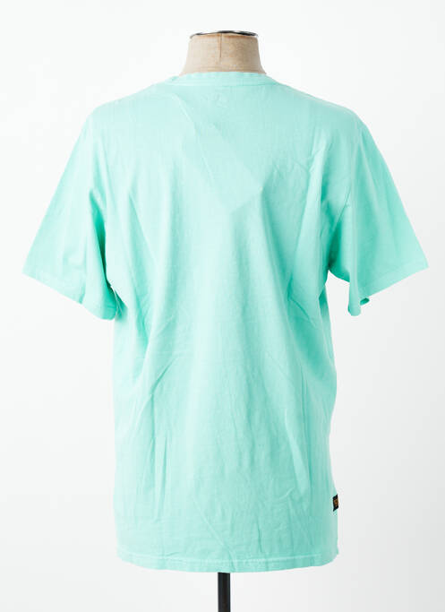 T-shirt stretch manches courtes bleu DAYTONA homme