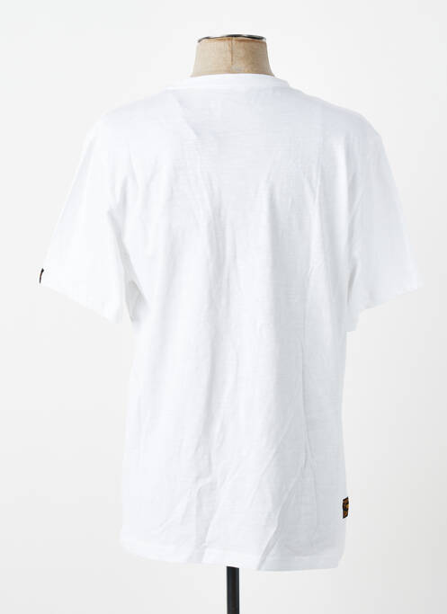 T-shirt stretch manches courtes blanc DAYTONA homme