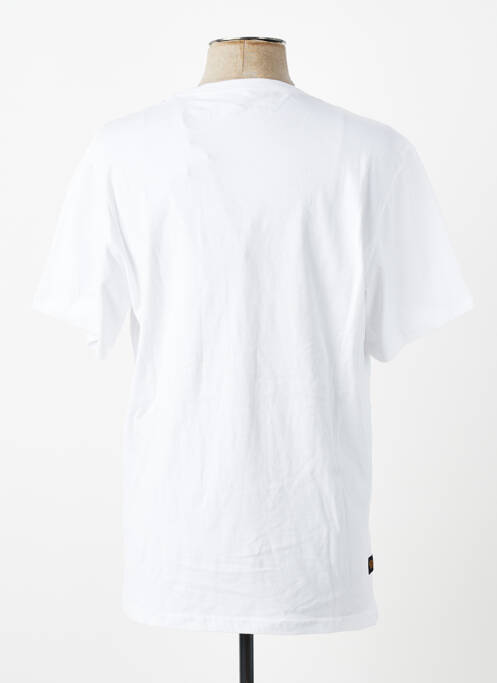 T-shirt stretch manches courtes blanc DAYTONA homme