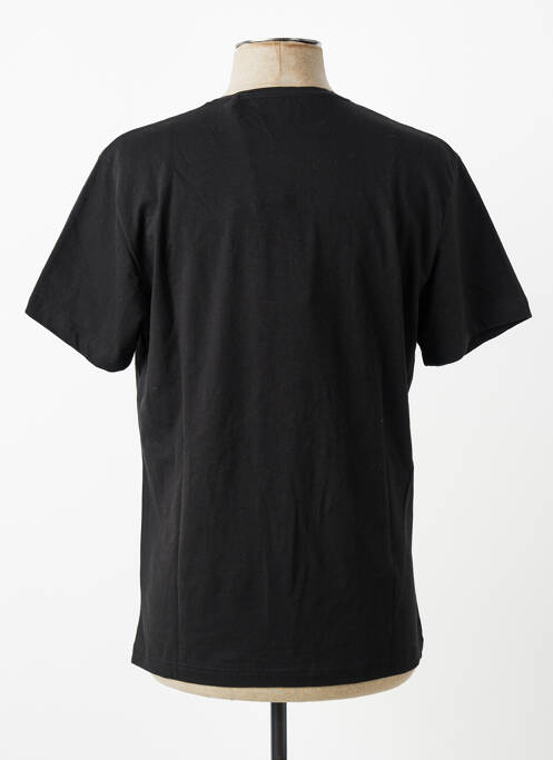 T-shirt coupe cintrée manches courtes noir DAYTONA homme
