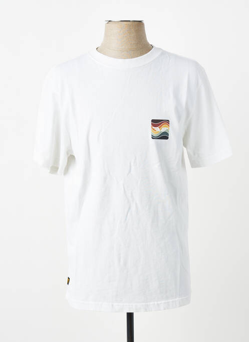 T-shirt stretch manches courtes beige DAYTONA homme