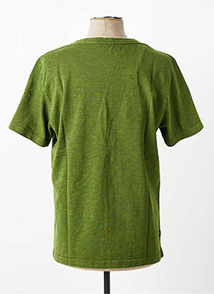 T-shirt stretch manches courtes vert DAYTONA homme