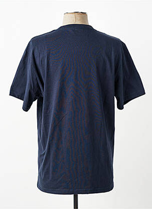 T-shirt stretch manches courtes bleu DAYTONA homme