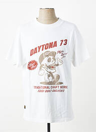 T-shirt stretch manches courtes beige DAYTONA homme